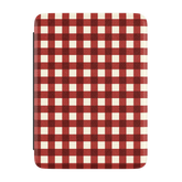 Checked Twice | Red Plaid Kindle Case