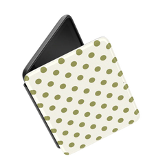 Spotted in SoHo | Green Polka Dot Kindle Case