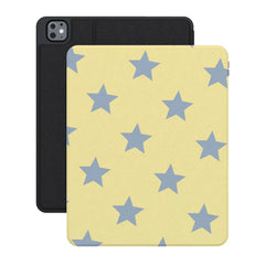 Shine Bright | Butter Yellow Stars iPad Case