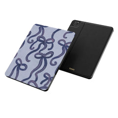 Love Me Knot | Blue Bow iPad Case