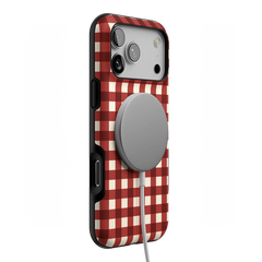 Checked Twice | Red Plaid Case