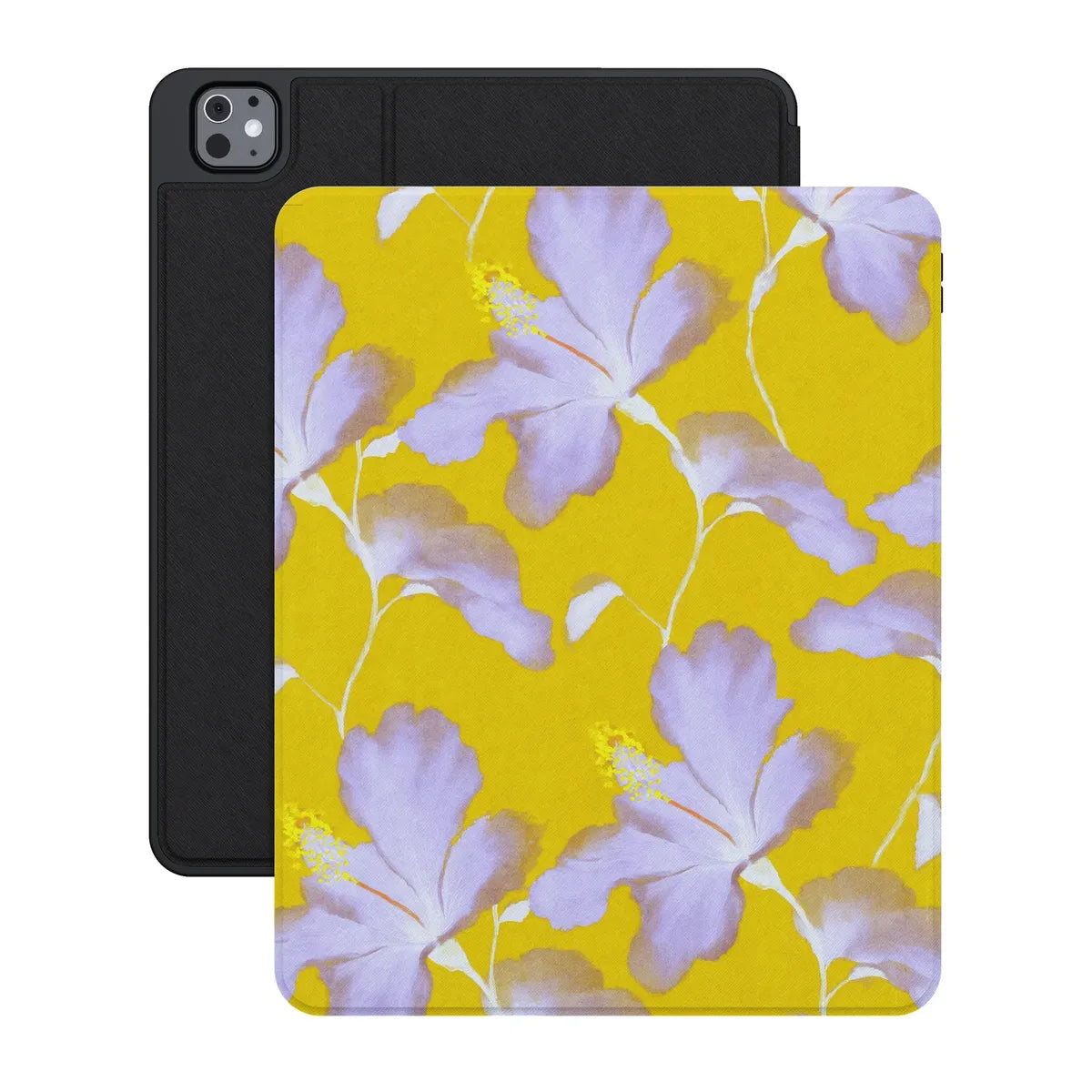 Hibiscus Haze | Painted Floral iPad Case