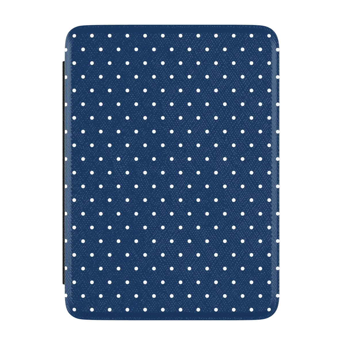On the Dot | Navy Polka Dot Kindle Case