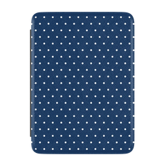 On the Dot | Navy Polka Dot Kindle Case