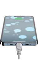 Fast Charging Cable | MFi Certified Lightning to USB-C Cord - White Cord