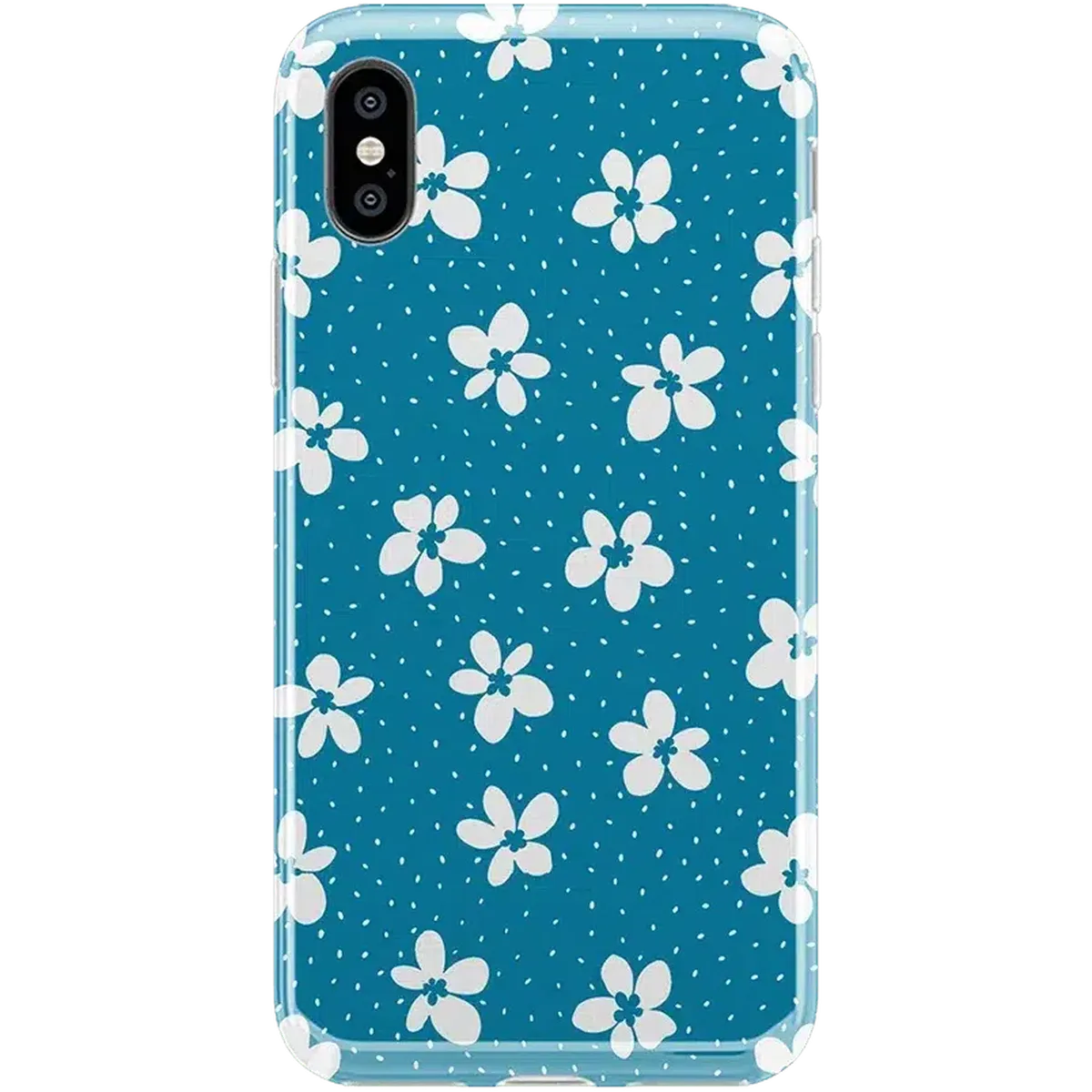 Flower My World | Ocean Blue Floral Case