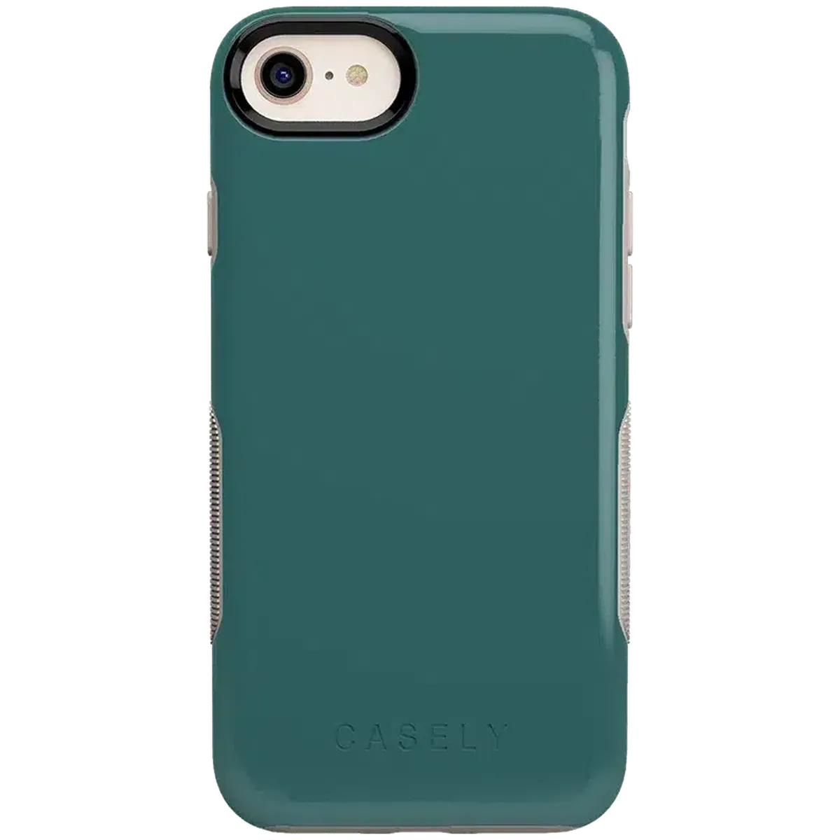Deep Teal on Nude | Ultra-Protective Bold Case
