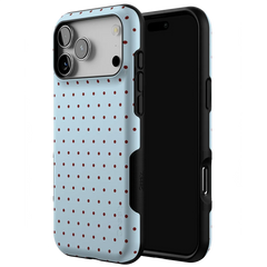 On the Dot | Blue Polka Dot Case