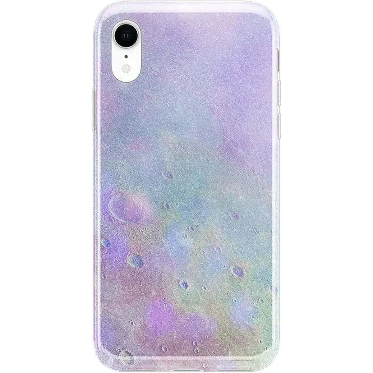 Over the Moon | Pastel Marble Moon Case