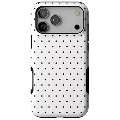 On the Dot | Black Polka Dot Case