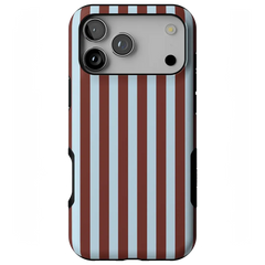 Sunday in Brooklyn | Blue Stripes Case