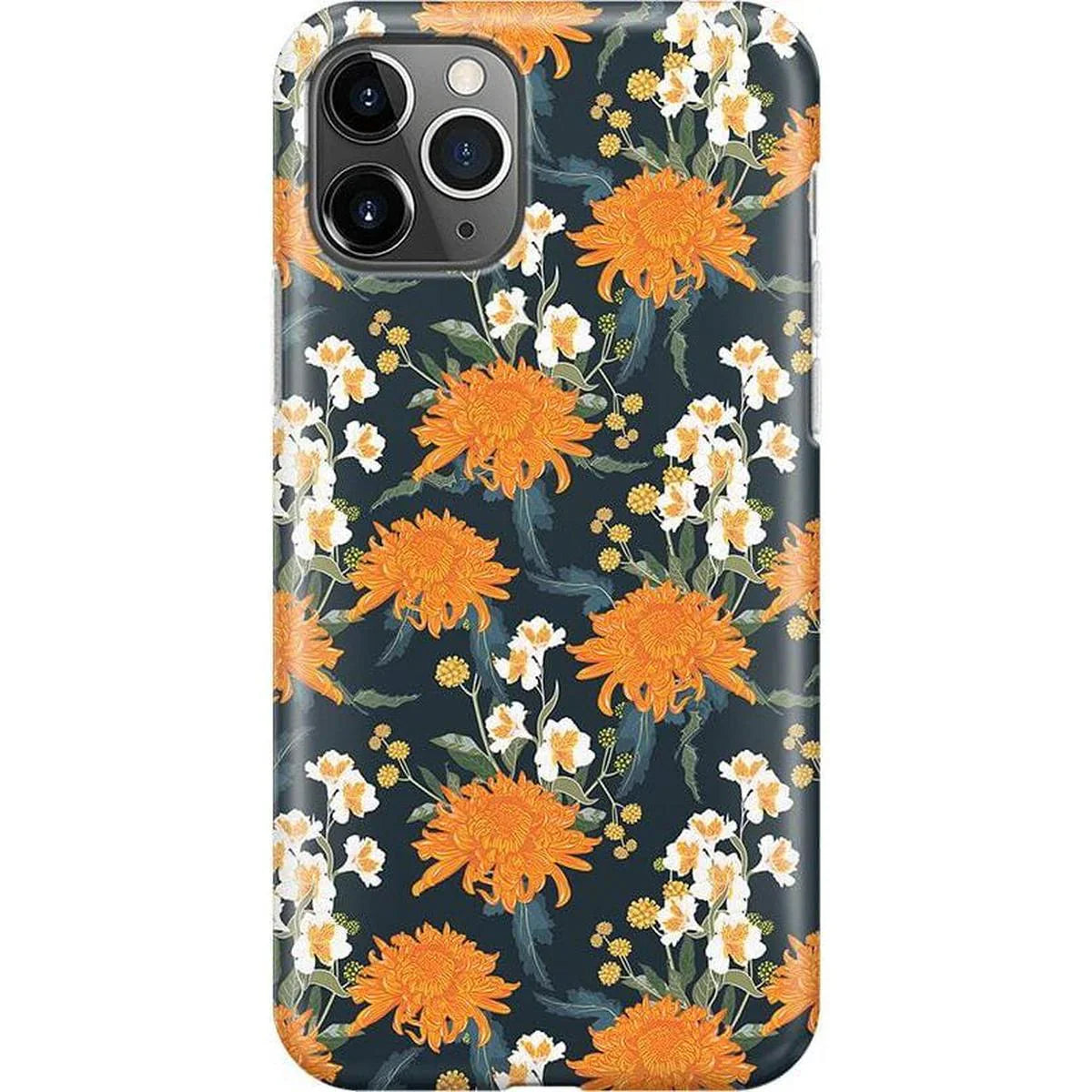 Off Tropic Floral | Exotic Orange Flower Case