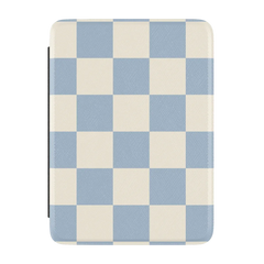Fit Check | Light Blue Checkerboard Kindle Case