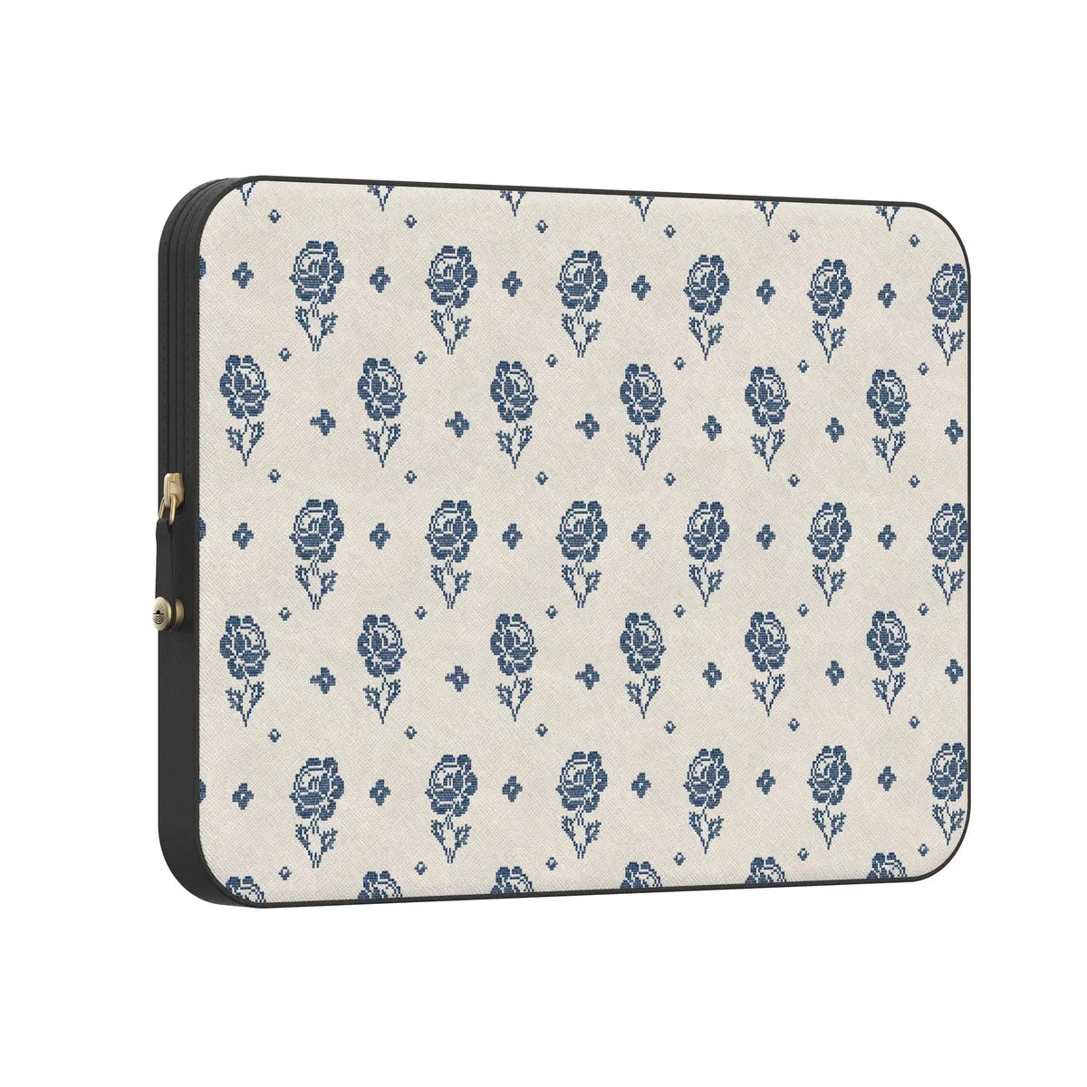 Seaside Stitch | Vintage Roses Laptop Case