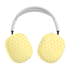 On the Dot | Yellow Polka Dot AirPods Max Case