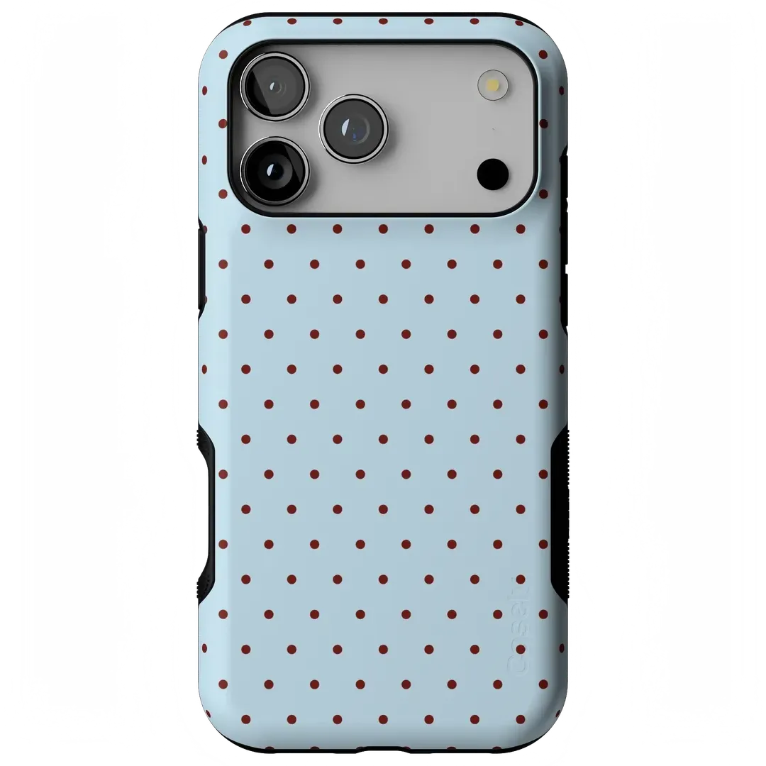 On the Dot | Blue Polka Dot Case