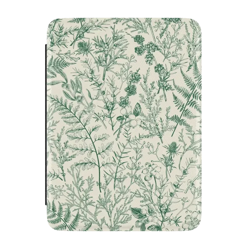 Sage Garden | Green Floral Kindle Case