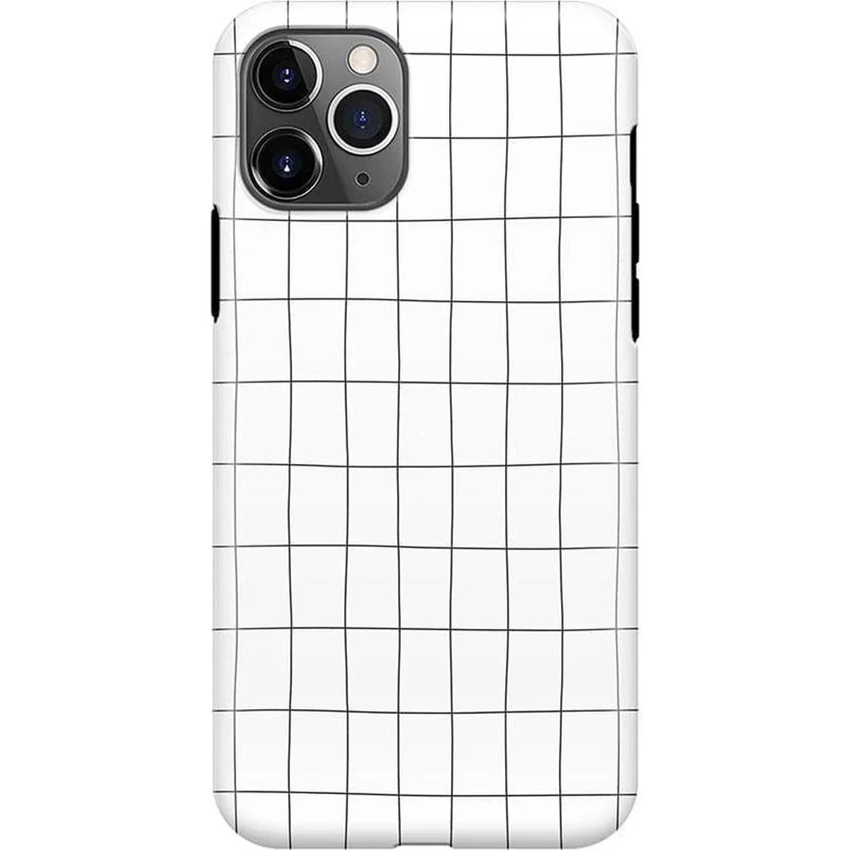 Off the Grid | White & Black Lined Case