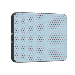 On the Dot | Blue Polka Dot Laptop Case