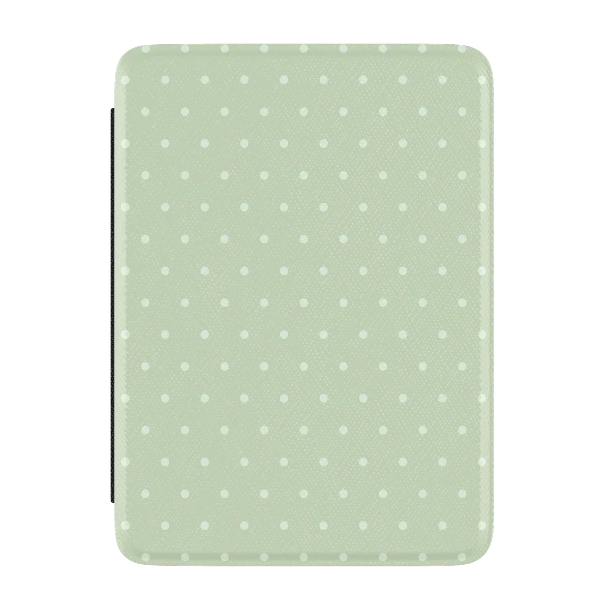 On the Dot | Green Polka Dot Kindle Case