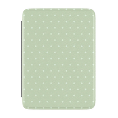On the Dot | Green Polka Dot Kindle Case