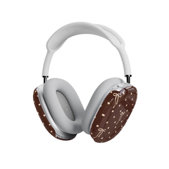 Teddy Bows | Brown Polka Dot AirPods Max Case