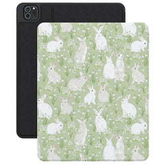 Hop to it | Green Bunny iPad Case