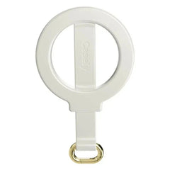 MagRing+ | Bone White Magnetic Adjustable Phone Ring with Keychain