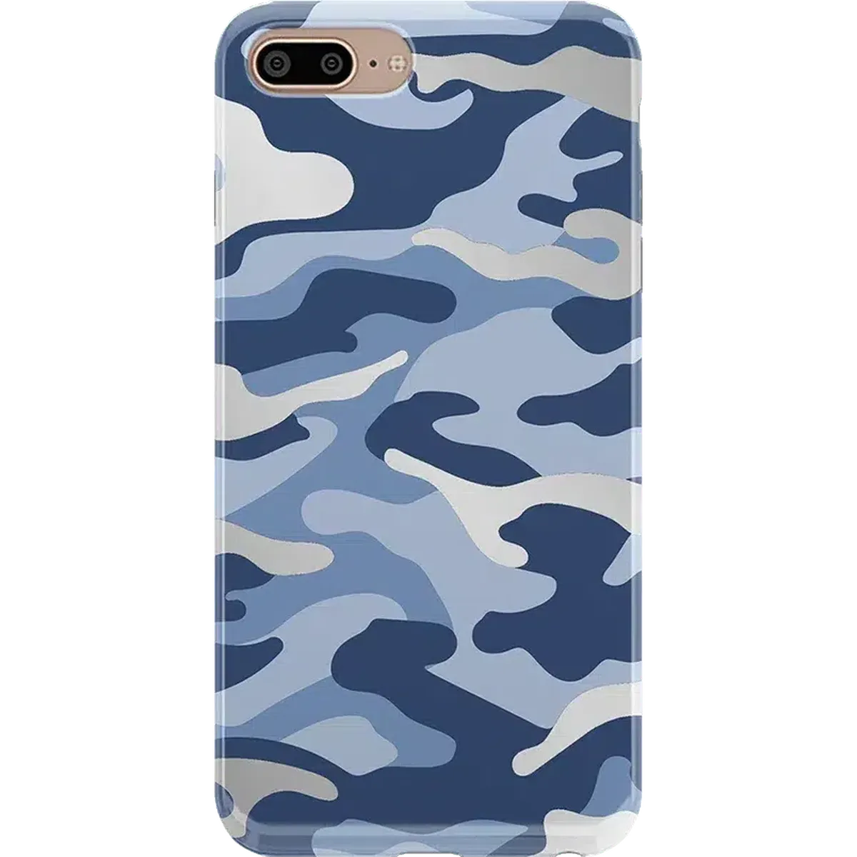 In Formation | Metallic Blue Camo Case