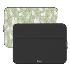 Hop to it | Green Bunny Laptop Case
