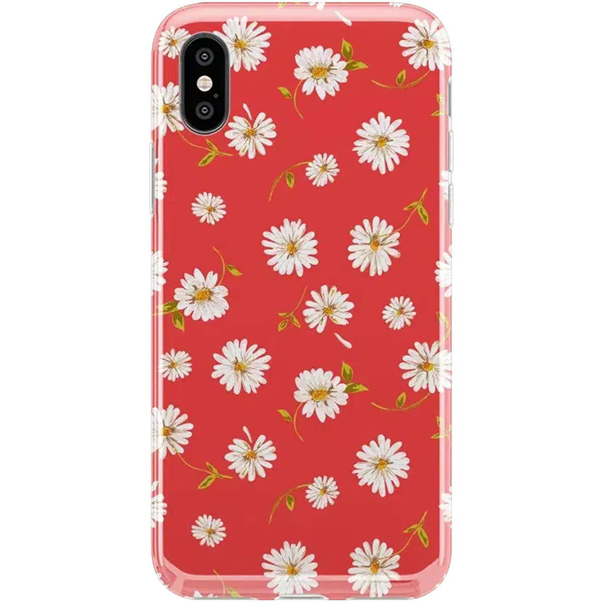 Daisy Daydream | Red Coral Floral Case