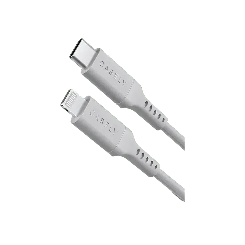 Fast Charging Cable | MFi Certified Lightning to USB-C Cord - White Cord