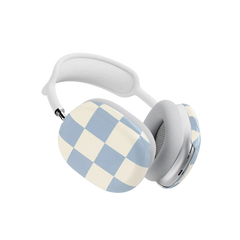 Fit Check | Light Blue Checkerboard AirPods Max Case