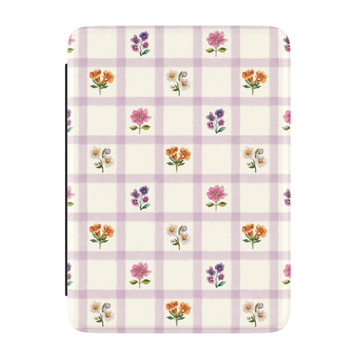 Meadow Check | Floral Gingham Kindle Case