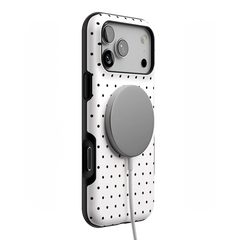 On the Dot | Black Polka Dot Case