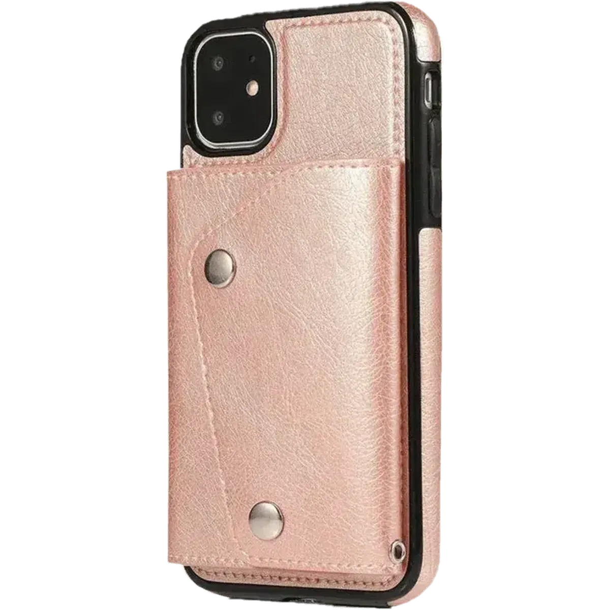 Pink Vegan Leather | Wallet Case