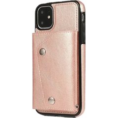 Pink Vegan Leather | Wallet Case