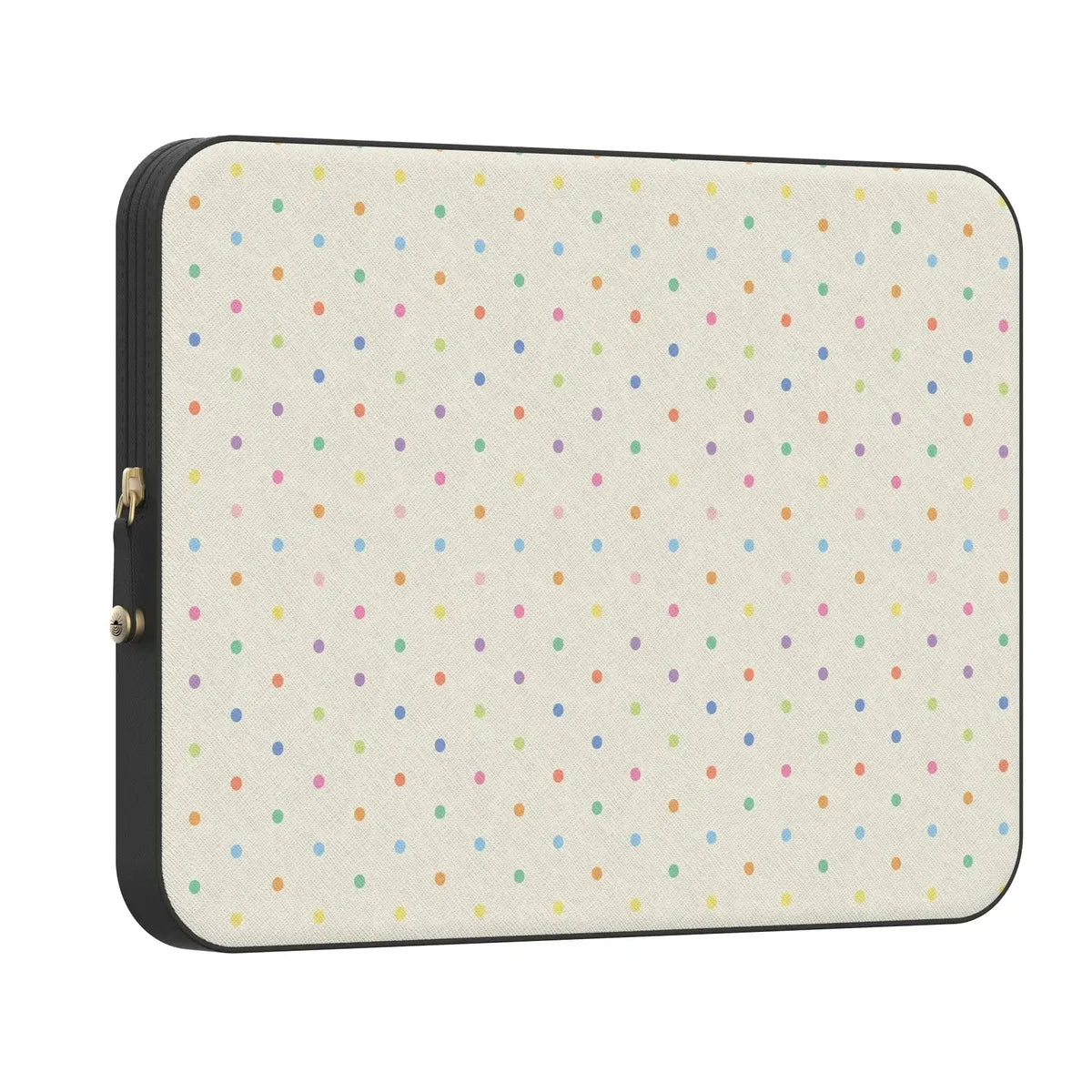 On the Dot | Rainbow Polka Dot Laptop Case