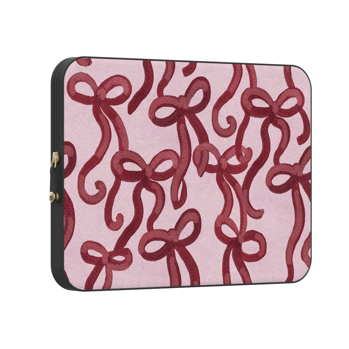 Love Me Knot | Mauve Bow Laptop Case