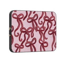 Love Me Knot | Mauve Bow Laptop Case
