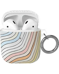 Ride The Wave | Pastel Rainbow Lined AirPods Case