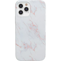 Subtle Blush | White and Pink Marble Case