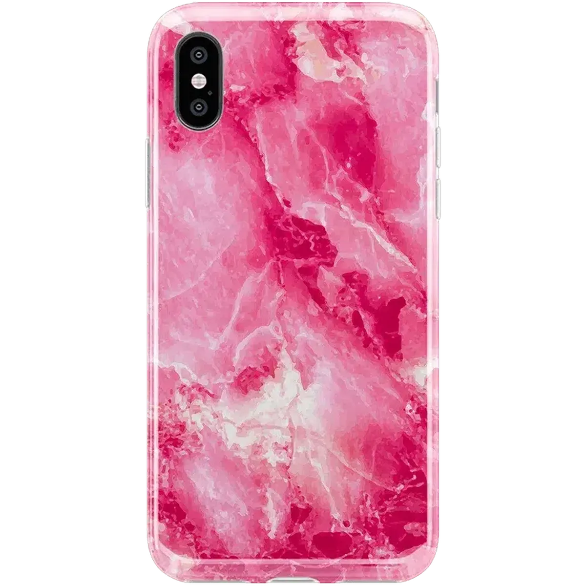 Pretty in Pink | Hot Pink Marble Case