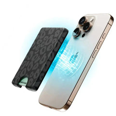 Into the Wild | Black Leopard MagWallet