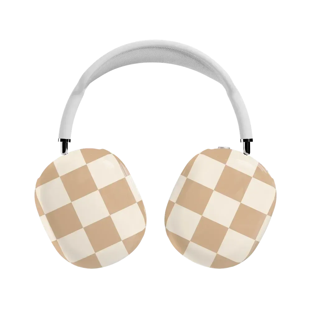 Fit Check | Neutral Checkerboard AirPods Max Case