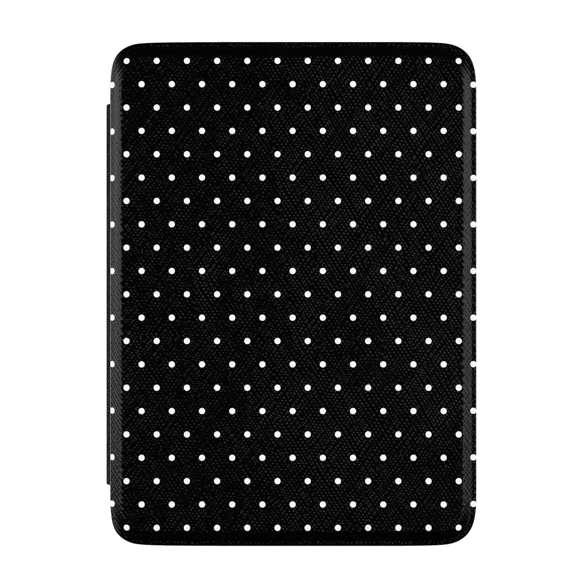 On the Dot | White Polka Dot Kindle Case