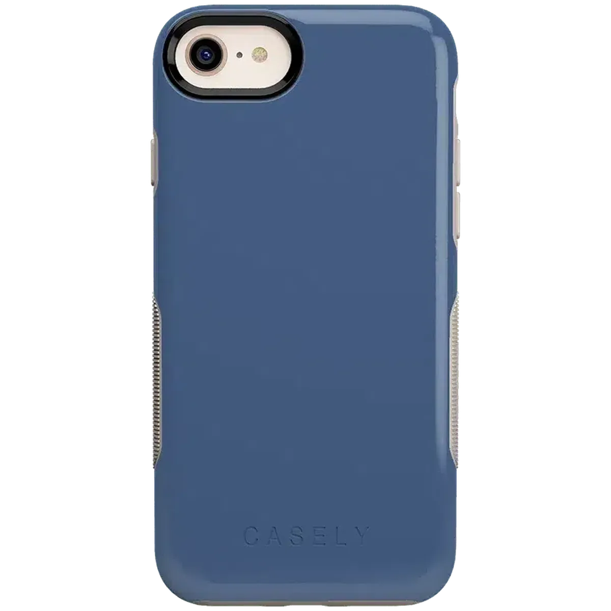 Steel Blue on Nude | Ultra-Protective Bold Case