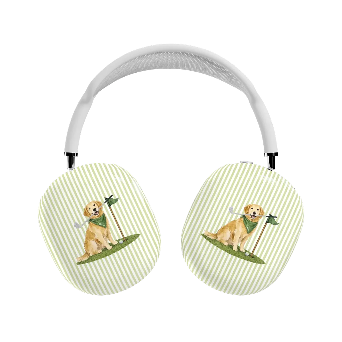 Golden on the Green | Clubhouse AirPods Max Case
