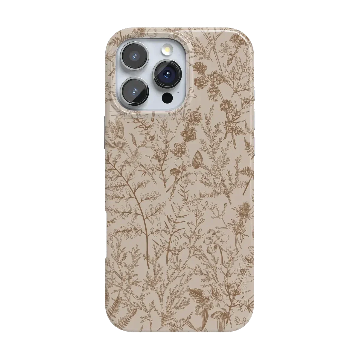 Beige Garden | Neutral Floral Case
