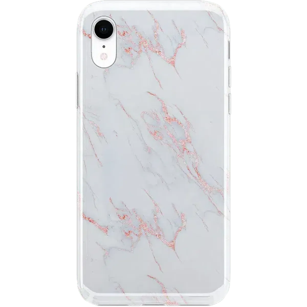 Subtle Blush | White and Pink Marble Case